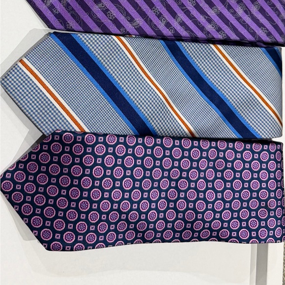 Dolcepunta set of 6 wardrobe Men's Designer Silk Ties - Multicolor - Picture 2 of 12